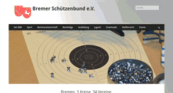 Desktop Screenshot of bremer-schuetzenbund.de