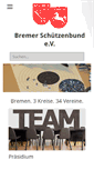 Mobile Screenshot of bremer-schuetzenbund.de